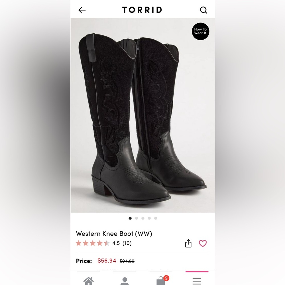 Torrid Boots